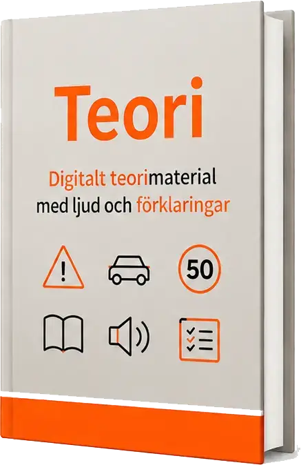 Digitalt teorimaterial med ljud och förklaringar